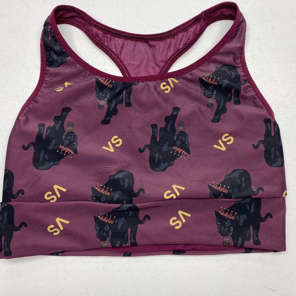 VS MAROON Sports/Lounge Bra, S.  *P1027